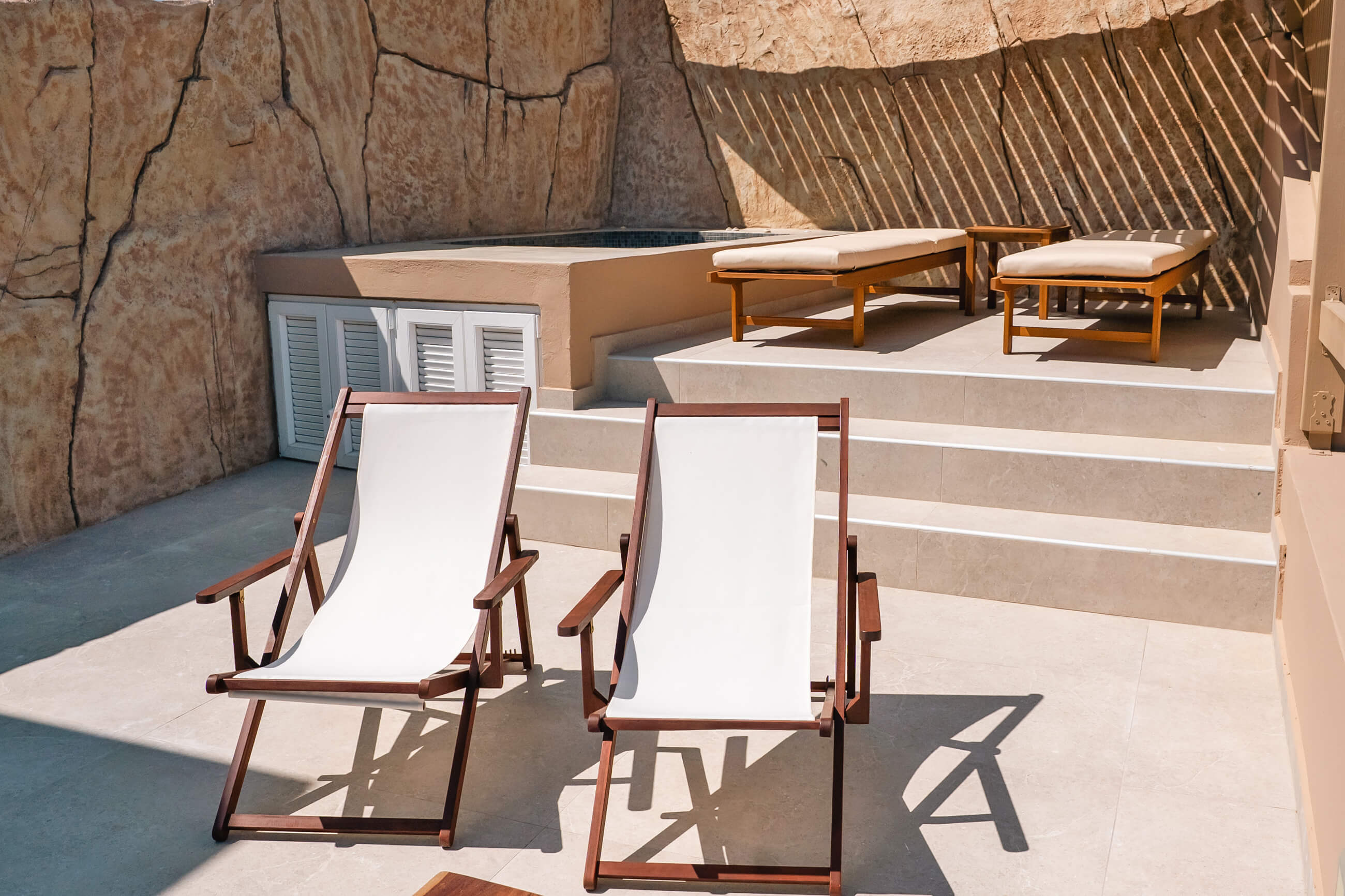 suite with terrace